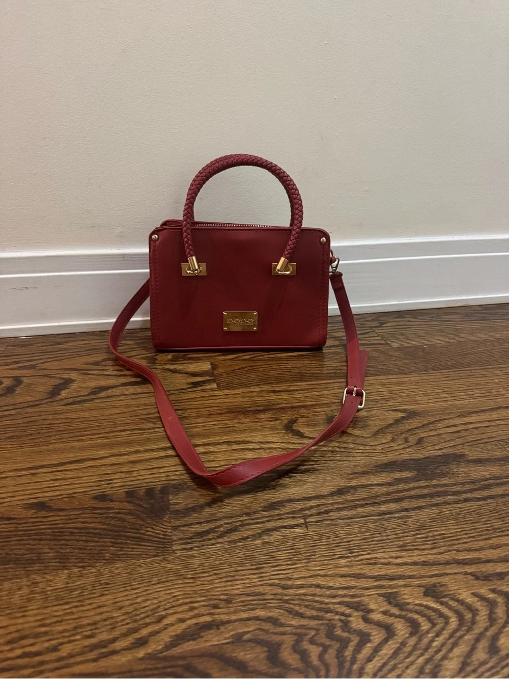 Red Bebe Hand/Shoulder Bag